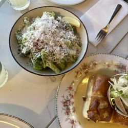 The Annex - Caesar salad and clam buns
