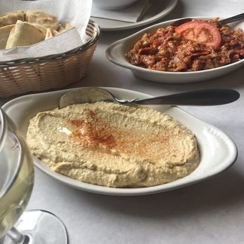 Bosphorus Cafe - Hummus and Eggplant Salsa - Turkish Near Me - Indianapolis, Indiana Bosphorus Cafe - Hummus and Eggplant Salsa - Turkish Near Me - Indianapolis, Indiana