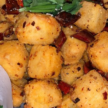 Spices - V1. Fried Tofu with Explosive Chili P*epper - Szechuan Near Me - San Francisco, California Spices - V1. Fried Tofu with Explosive Chili P*epper - Szechuan Near Me - San Francisco, California