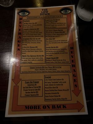 Menu photo 1 The Low Down Asheville, NC Menu photo 1 The Low Down Asheville, NC