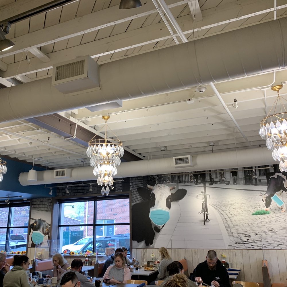 Buttermilk's Farmhouse - Some decor and chandeliers. - Breakfast & Brunch Near Me - Patchogue, New York Buttermilk's Farmhouse - Some decor and chandeliers. - Breakfast & Brunch Near Me - Patchogue, New York