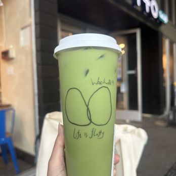 Motto Tea Cafe - Uji Matcha Latte - Desserts Near Me - Pasadena, California