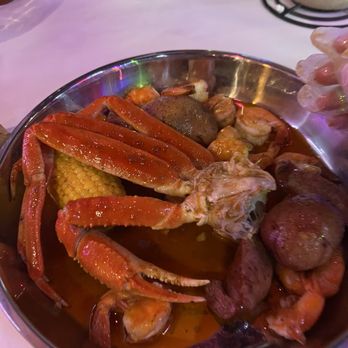 Mr. Crabby’s - 1/2 lbs snow crab / 1/2lbs shrimp (no head) with trifecta sauce - Seafood Near Me - Live Oak, Texas Mr. Crabby’s - 1/2 lbs snow crab / 1/2lbs shrimp (no head) with trifecta sauce - Seafood Near Me - Live Oak, Texas