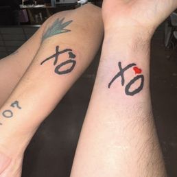 XO tattoos (The Weeknd) XO tattoos (The Weeknd)