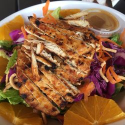 The Asian chicken salad