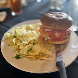 Fat Olives Restaurant - Salmon sandwich