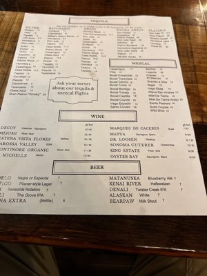 Menu photo 7 Tequila 61 Anchorage, AK