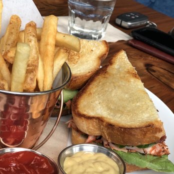 Water Tower Kitchen - Turkey sando and fries - New American Near Me - Campbell, California