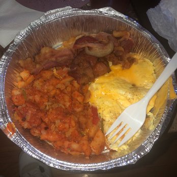 Jimmys On The Go - Cheese eggs, home fries and bacon - Seafood Near Me - Bronx, New York Jimmys On The Go - Cheese eggs, home fries and bacon - Seafood Near Me - Bronx, New York