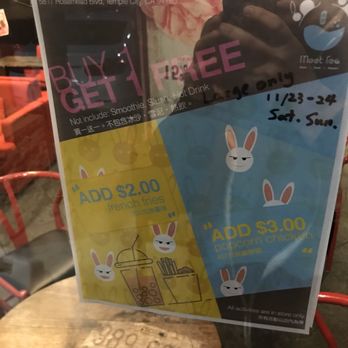 Meet Tea - This photo was taken in front of the restaurant - Bubble Tea Near Me - Temple City, California