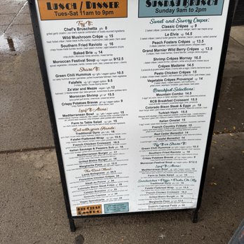 Red Cedar Bistro - Menu sign - Mediterranean Near Me - Longmont, Colorado Red Cedar Bistro - Menu sign - Mediterranean Near Me - Longmont, Colorado