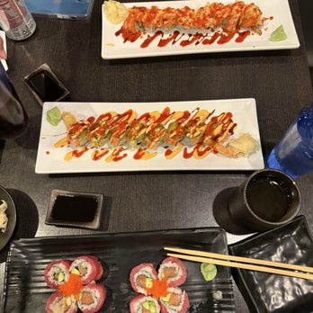 Wasabi Bistro - Cherry Blossom Roll Hot Mama Roll Pink Boy Roll - Japanese Near Me - Livermore, California Wasabi Bistro - Cherry Blossom Roll Hot Mama Roll Pink Boy Roll - Japanese Near Me - Livermore, California