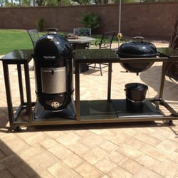 Fritz Custom Welding - Custom Weber Grill Cart