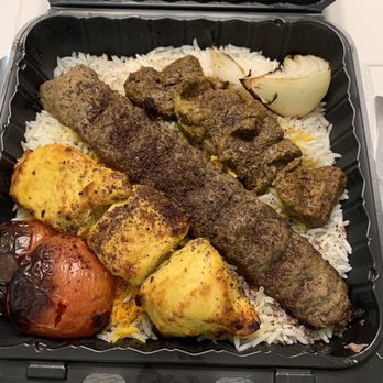 Orchard Market & Cafe - Mixed Kubideh Dinner - Middle Eastern Near Me - Towson, Maryland