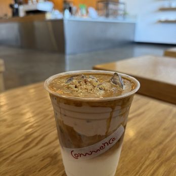 Commence Coffee - Peanut Mousse Latte - Coffee & Tea Near Me - Chino Hills, California Commence Coffee - Peanut Mousse Latte - Coffee & Tea Near Me - Chino Hills, California