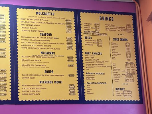 Menu photo 2 Taqueria Las Katrina's San Francisco, CA Menu photo 2 Taqueria Las Katrina's San Francisco, CA