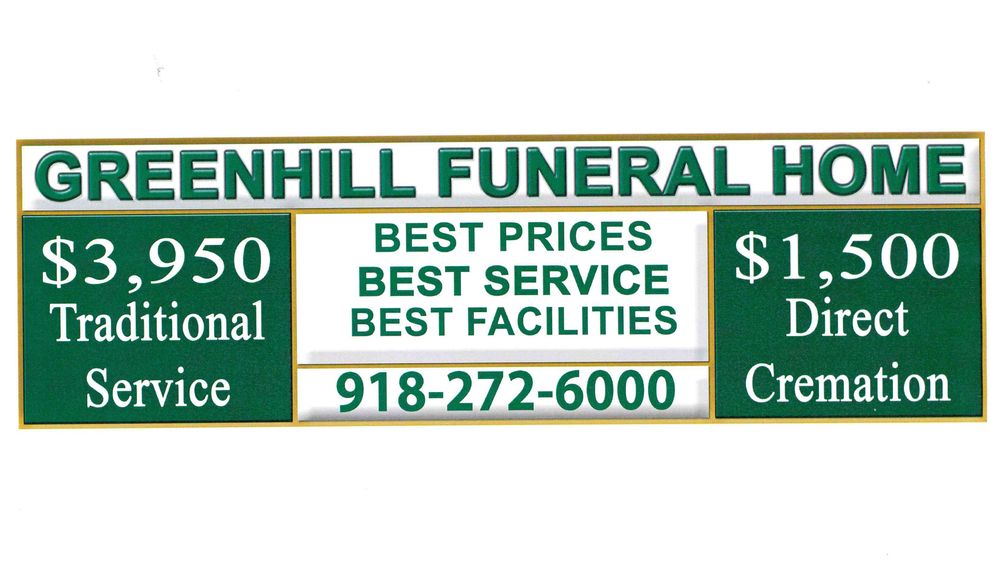 GREEN HILL FUNERAL HOME OF OWASSO Request Information 9901 North