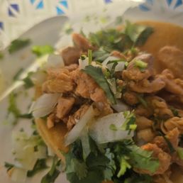 Chicken taco