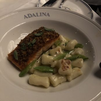 Adalina Italian - Salmon vesuvio - Italian Near Me - Chicago, Illinois