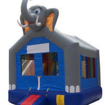 Kidz Jump - ELEPHANT-BOUNCE-HOUSE-14x14 - Party Equipment Rentals Near Me - Winfield, Illinois