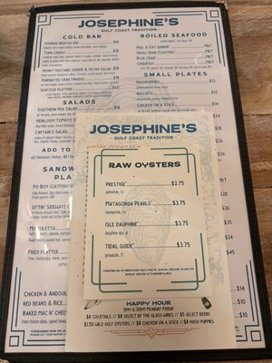 Menu photo 2 Josephine's Gulf Coast Tradition Houston, TX Menu photo 2 Josephine's Gulf Coast Tradition Houston, TX