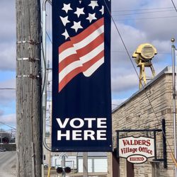 Village of Valders - Voted today! Primary