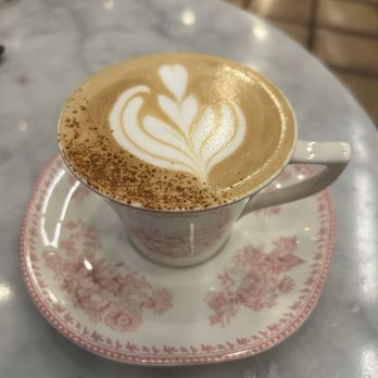 Harvey Bakery & Kitchen - Vanilla Pumpkin Cappuccino (they offer decaf!) - Cafes Near Me - Oklahoma City, Oklahoma