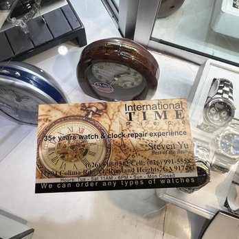 International Time Piece - Watches Near Me - Rowland Heights, California