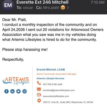 Artemis Lifestyles - Property Management Near Me - Kissimmee, Florida Artemis Lifestyles - Property Management Near Me - Kissimmee, Florida