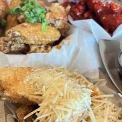 Fire Wings - Fairfield - Family 20 pack Parmesan, Korean and Peking