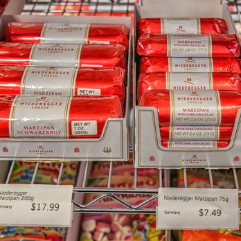 Hamilton Euromarket - a display of chocolate bars - International Grocery Near Me - Alhambra, California