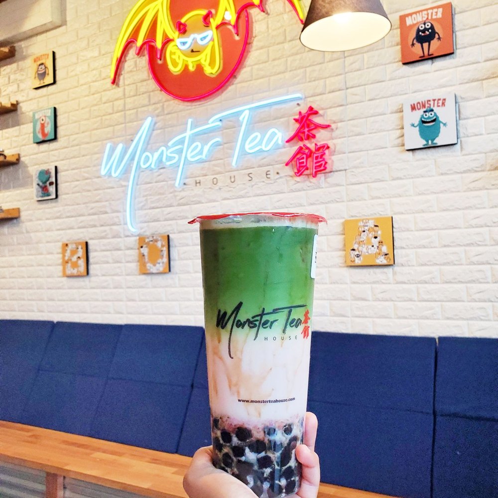 Monster Tea House - Strawberry matcha - Bubble Tea Near Me - Portland, Oregon Monster Tea House - Strawberry matcha - Bubble Tea Near Me - Portland, Oregon