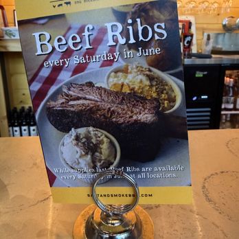 Salt + Smoke - Beef Ribs Promo - Barbeque Near Me - Edwardsville, Illinois