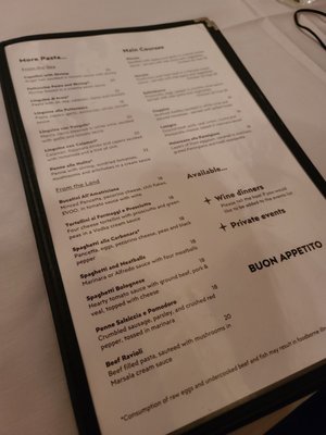 Menu photo 1 NoLIta Seattle, WA