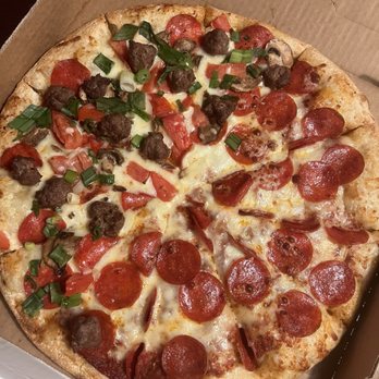 Pizza CasaMia - Half pepperoni half Italian - Pizza Near Me - San Jose, California Pizza CasaMia - Half pepperoni half Italian - Pizza Near Me - San Jose, California
