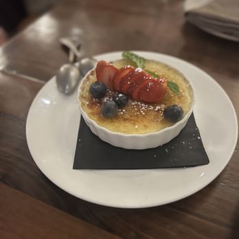Rancho Capistrano Winery - Crème brûlée - Seafood Near Me - San Clemente, California Rancho Capistrano Winery - Crème brûlée - Seafood Near Me - San Clemente, California