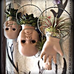 Twisted Things Organic Apothecary and Curious Goods - Vintage porcelain baby doll home decor