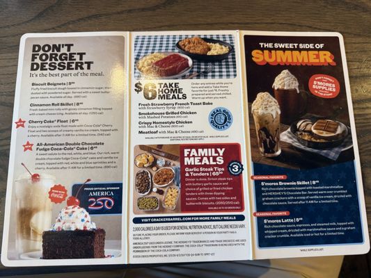 Menu photo 2 Cracker Barrel Old Country Store Gibsonton, FL