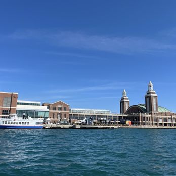 Seadog Cruises - The pier on our way out. - Boat Charters Near Me - Chicago, Illinois Seadog Cruises - The pier on our way out. - Boat Charters Near Me - Chicago, Illinois