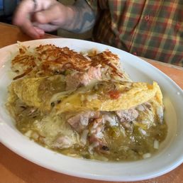 Pork Green Chili Omelette Pork Green Chili Omelette