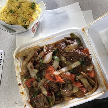 China Buffet - a meal of beef and vegetables - Chinese Near Me - Perryton, Texas