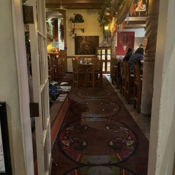 El Pinto - Walking into the bar area... rustic and charming - New Mexican Cuisine Near Me - Albuquerque, New Mexico