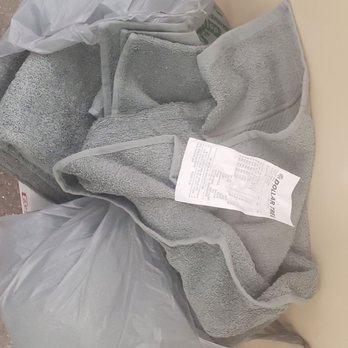 Dollar Tree - Defective bath towels - Discount Store Near Me - Mesa, Arizona