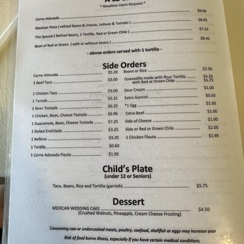 Mary & Tito's - New Mexican Cuisine Near Me - Albuquerque, New Mexico