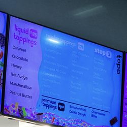 Slice And Scoop - Menu