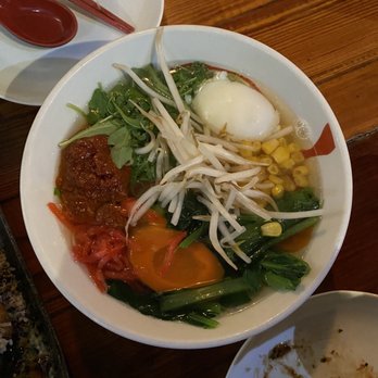 HinoMaru Ramen - Spicy Miso Vegetarian - Ramen Near Me - Astoria, New York