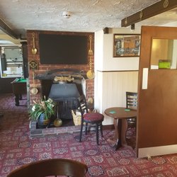 New Inn - Bar Area with Log Fire