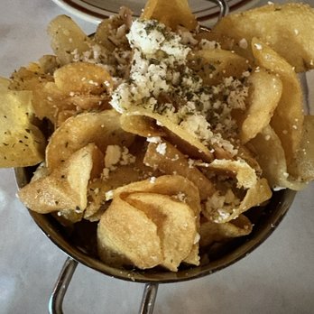 Taverna 1821 - yaya's chips with feta - Greek Near Me - Chicago, Illinois Taverna 1821 - yaya's chips with feta - Greek Near Me - Chicago, Illinois