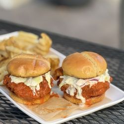 Treylor Park - Buffalo chicken sliders