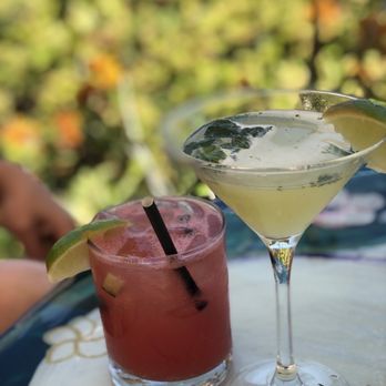Geoffrey's Malibu - Watermelon Cucumber Margarita + Pineapple Ginger Mojito - Seafood Near Me - Malibu, California
